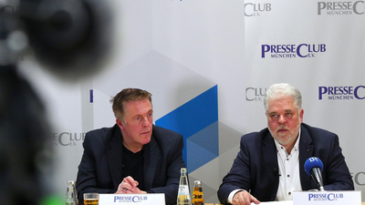 Pressekonferenz mit Verbandspräsident Georg Gerhäuser